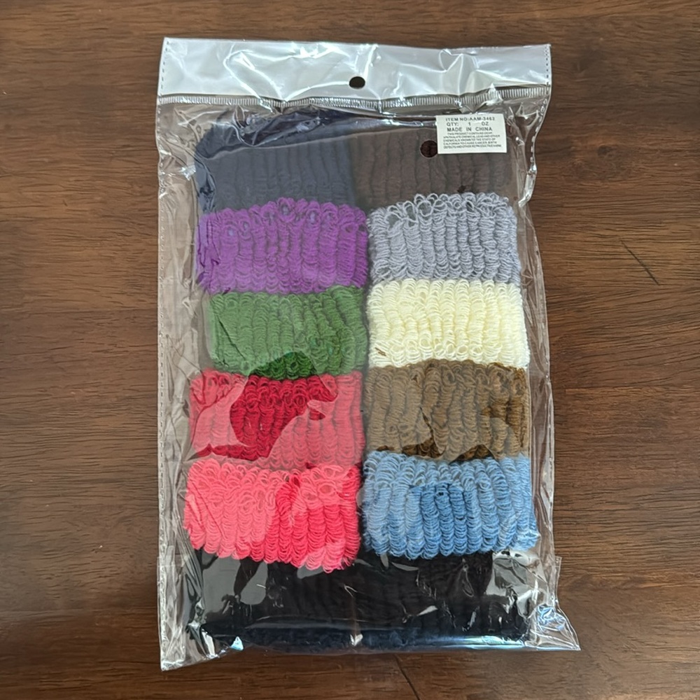 Thick Hairbands 12 Different colors